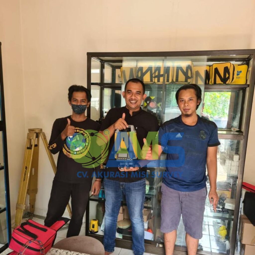 Penjualan Total Station Topcon GM 55 di CV Akurasi Misi Survey