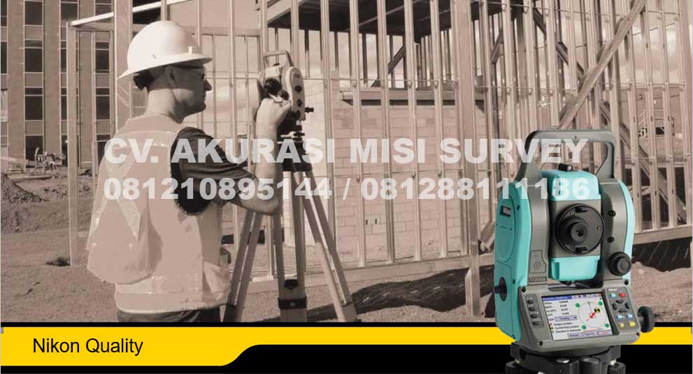 7 Cara Pengukuran Tanah Dengan Total Station Nikon